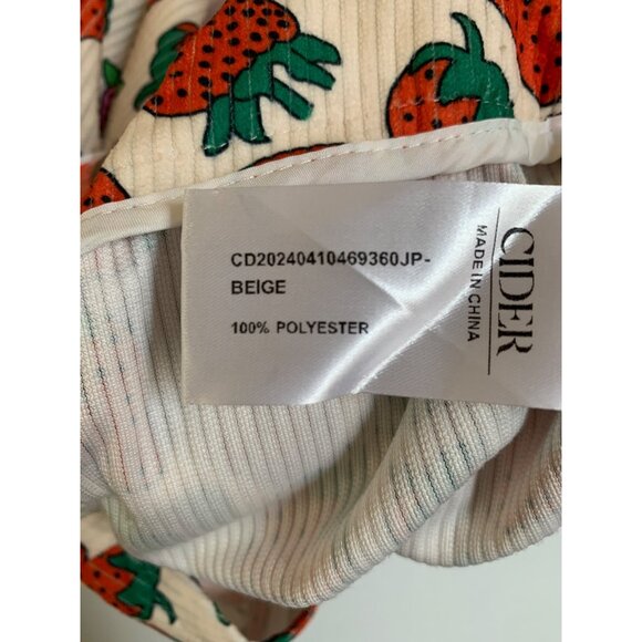 Women’s Cider Strawberry NWT Overall Size XL - Picture 9 of 12